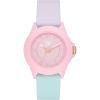 Skechers Women’s Rosencrans Mid Quartz Plastic and Silicone Casual Sports Watch(Pink/Purple/Green)
