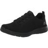 Skechers Women’s Sport Virtue Fashion Sneakers(Black)