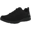 Skechers Women’s Sport Virtue Fashion Sneakers(Black/Black=bbk)