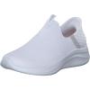Skechers Women’s Ultra Flex 3.0-Cozy Streak Sneaker, 0(White Knit Light Gray Trim)