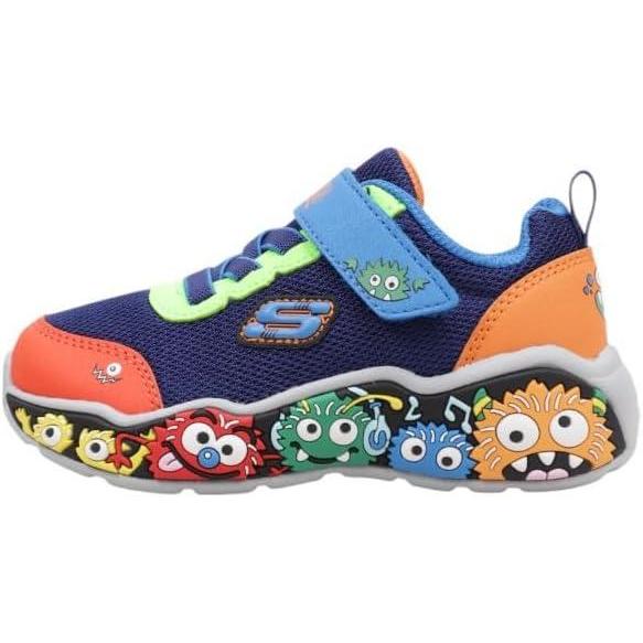 imageSkechers Boys Play Scene SneakerNavyMulti