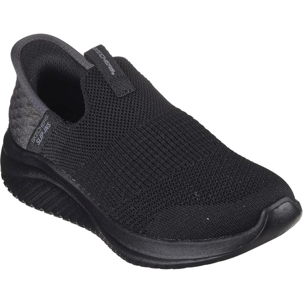 imageSkechers Boys Slip Ins Ultra Flex 30 SneakerBlackBlack