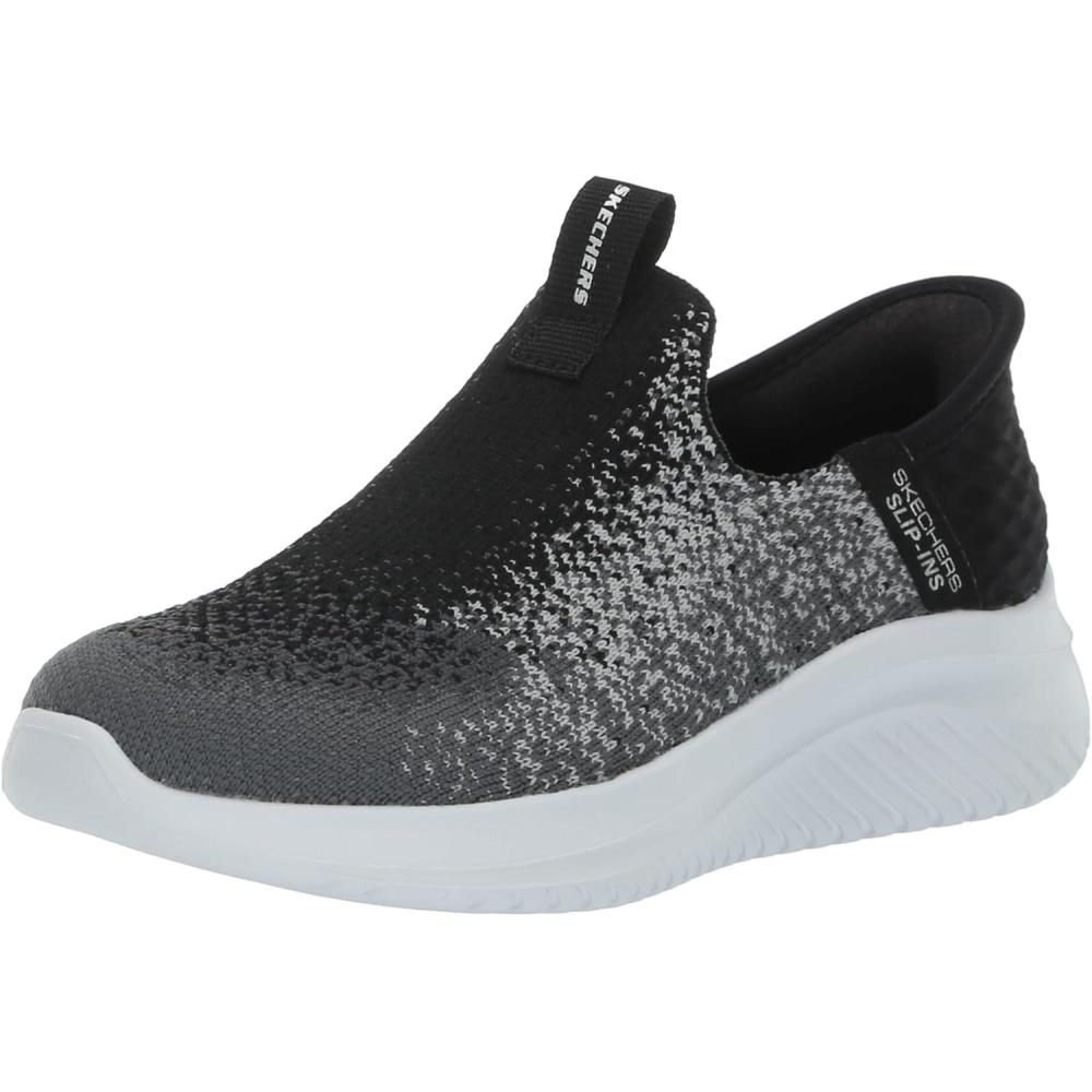imageSkechers Boys Slip Ins Ultra Flex 30 SneakerBlackCharcoal