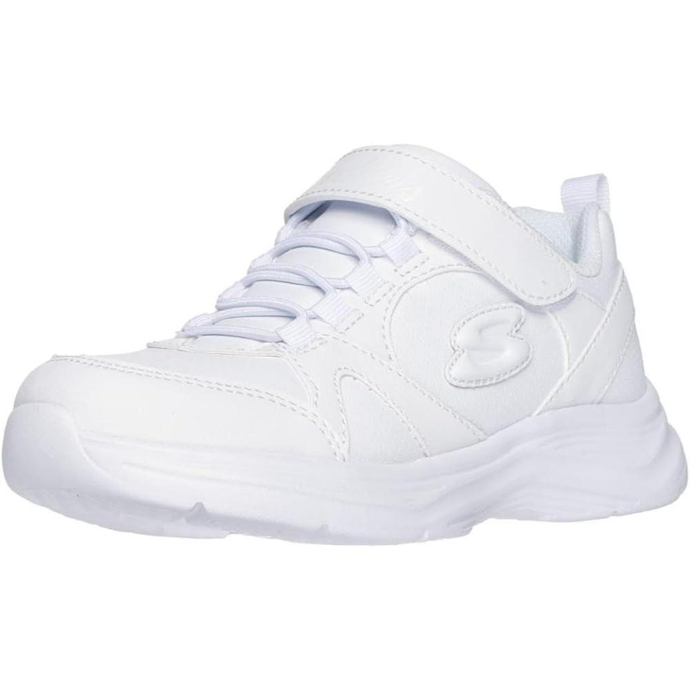 imageSkechers Girls Glimmer Kicks School Struts SneakerWhite