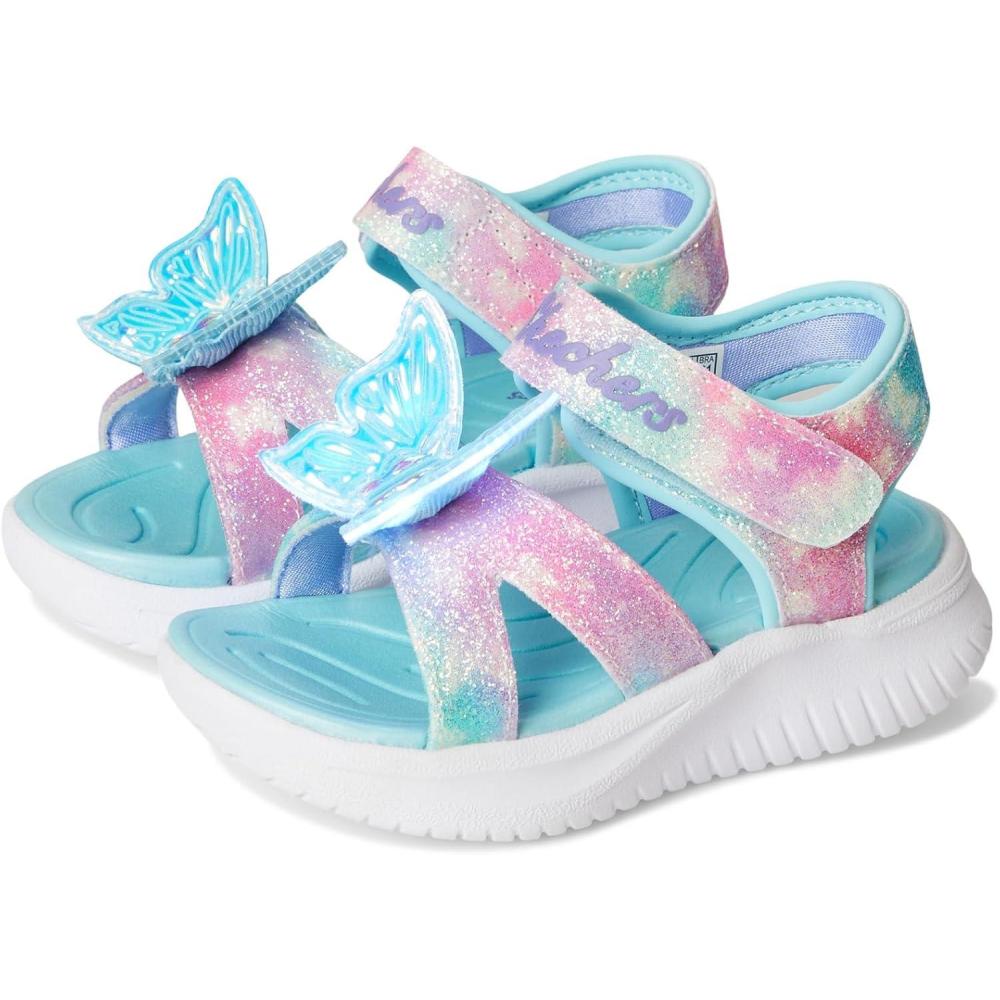 imageSkechers Girls Jumpsters SandalButterfly BritesAquaMulti