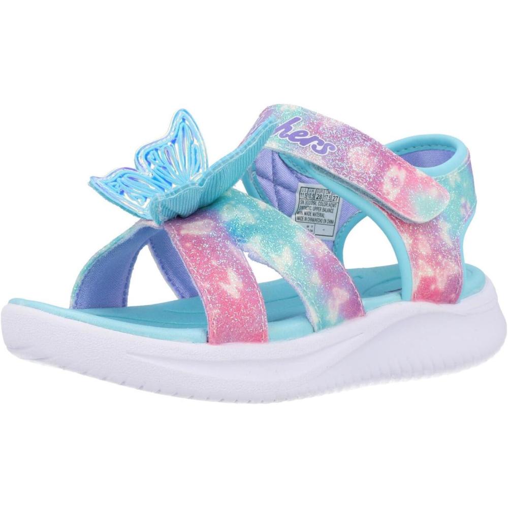 imageSkechers Girls Jumpsters SandalButterfly BritesBlue