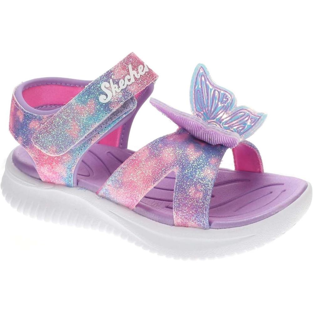 imageSkechers Girls Jumpsters SandalButterfly BritesLavenderMulti