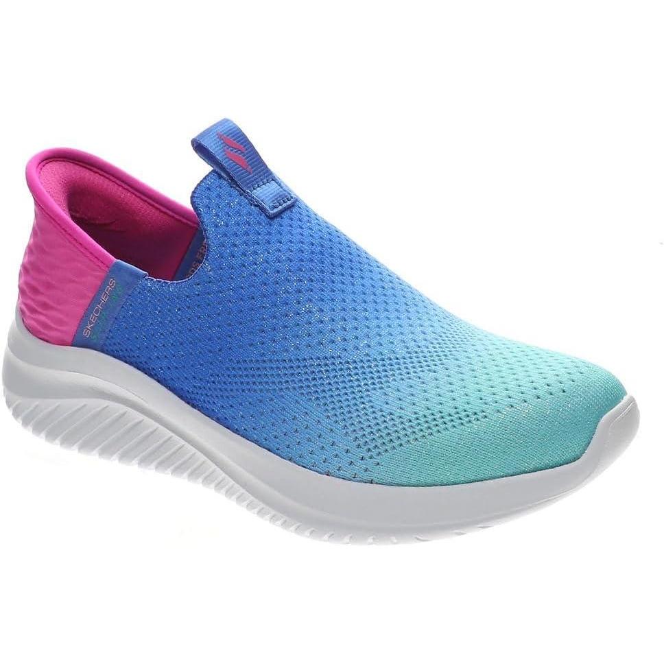 imageSkechers Girls Ultra Flex 30Color Boost SneakerBlackPink