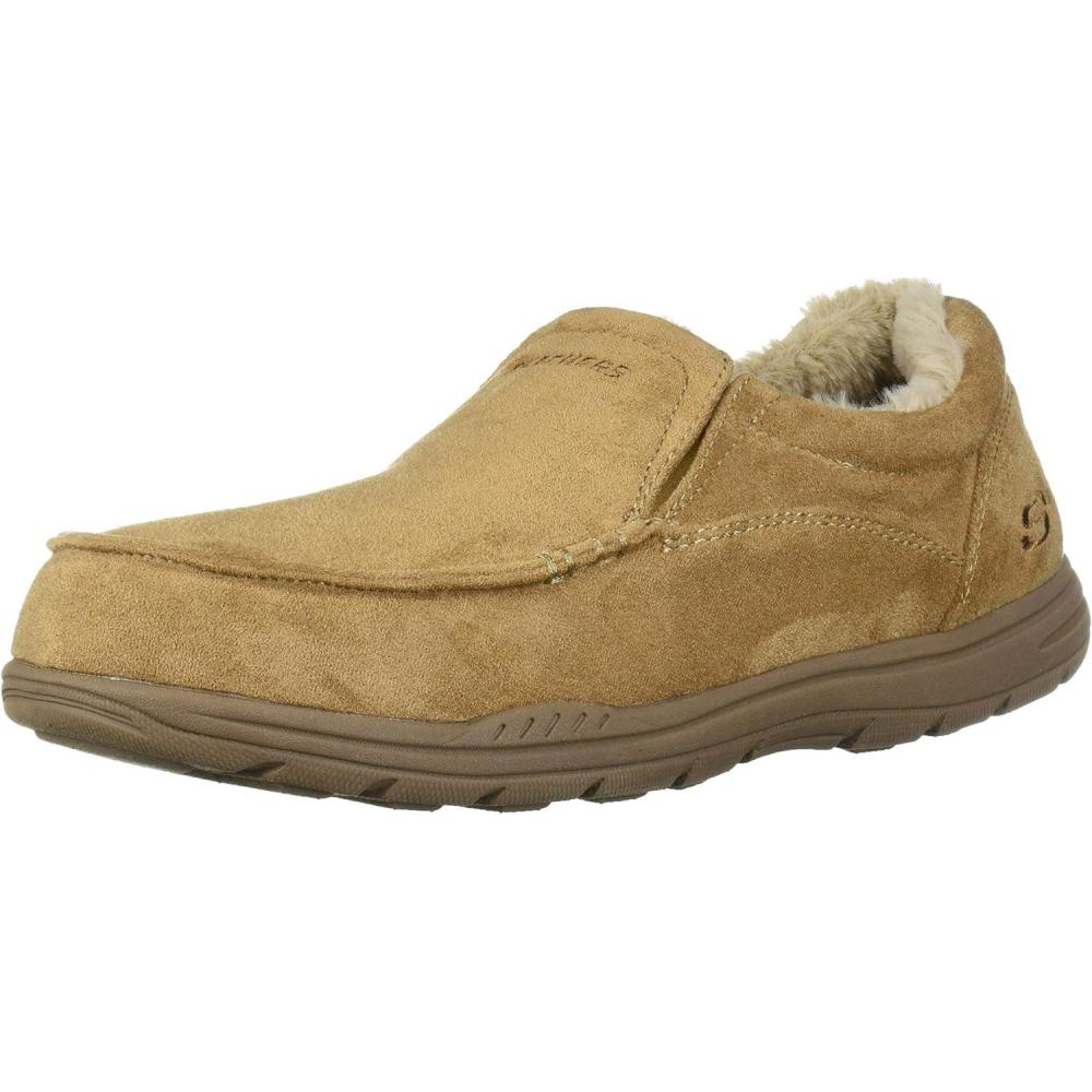 imageSkechers Mens 66445 Expected X SlipperTan