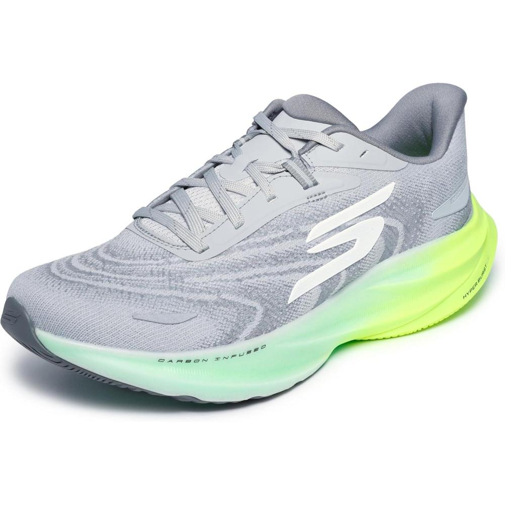 imageSkechers Mens Aero Spark SneakerGrayLime