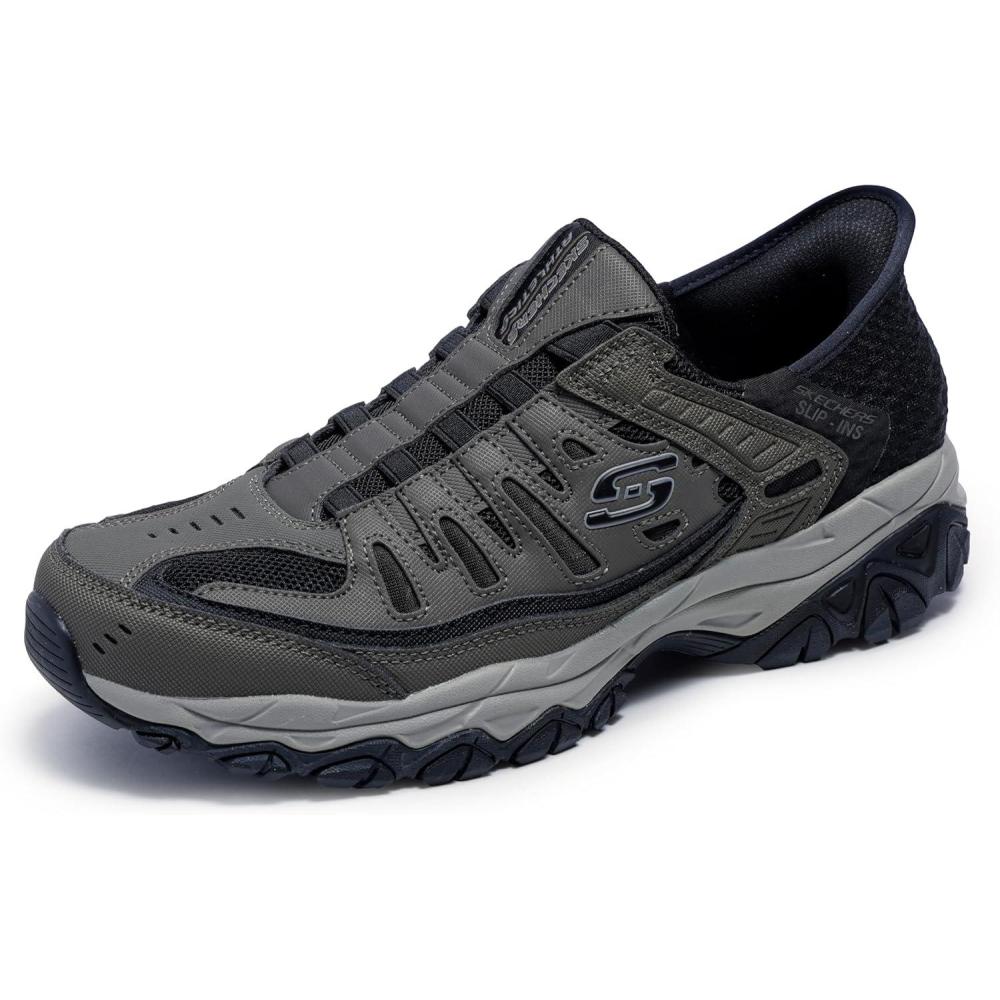 imageSkechers Mens Afterburn M Fit Ridgeburn Hands Free Slipin LoafersBrown
