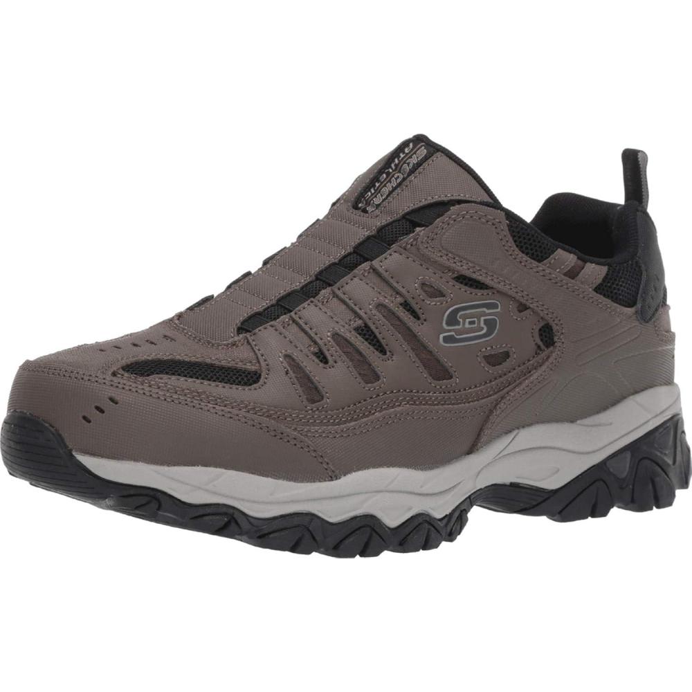 imageSkechers Mens Afterburn M Fit Wonted SlipOn LoafersBrown