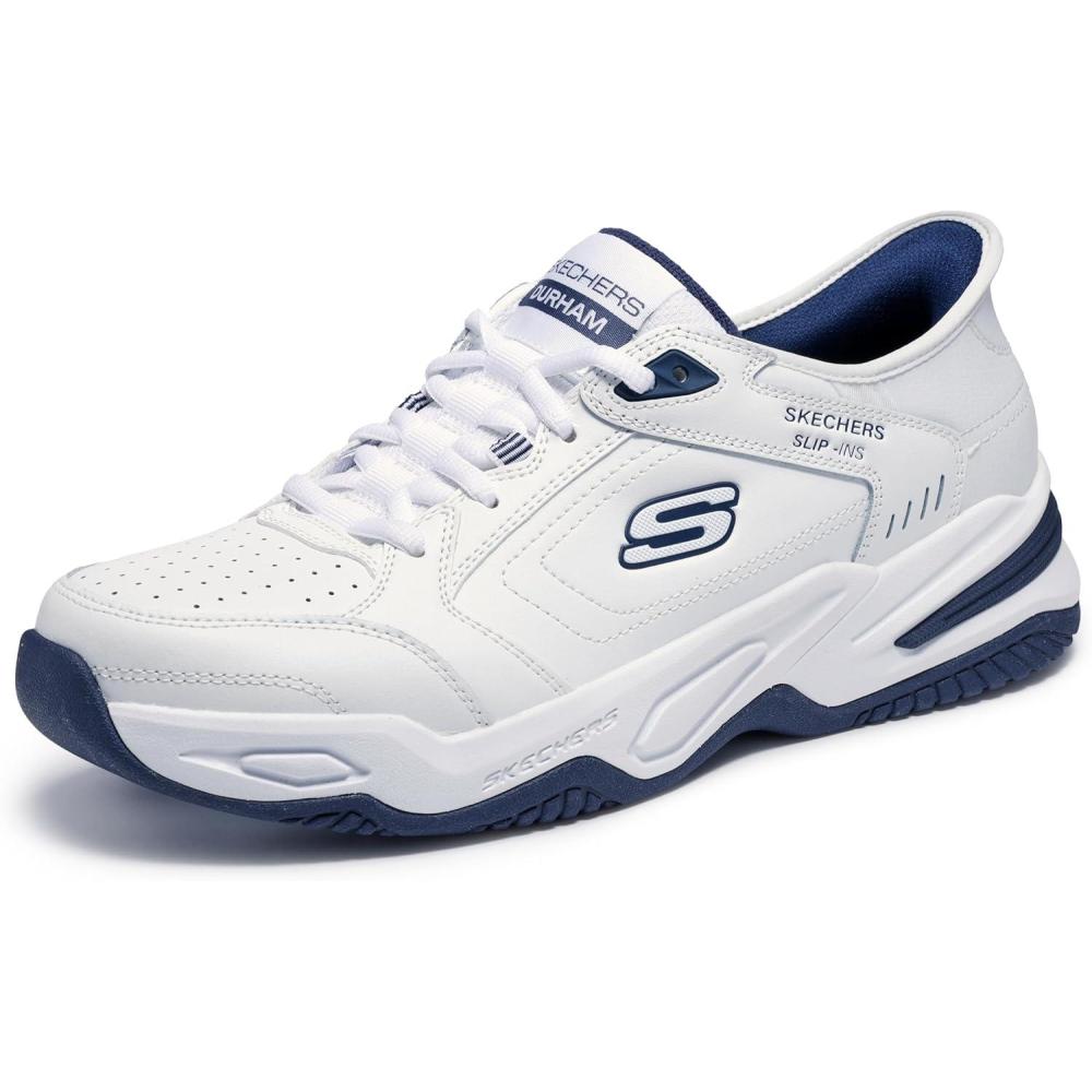 imageSkechers Mens Durham Hands Free Slipin SneakerWhite