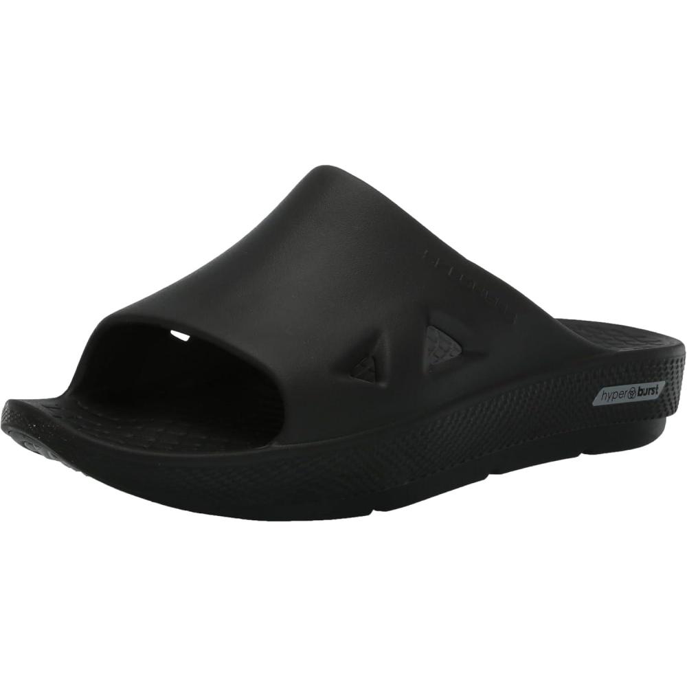 imageSkechers Mens Go Recover Refresh Dual Density Arch Fit Slide SandalsBlackBlack