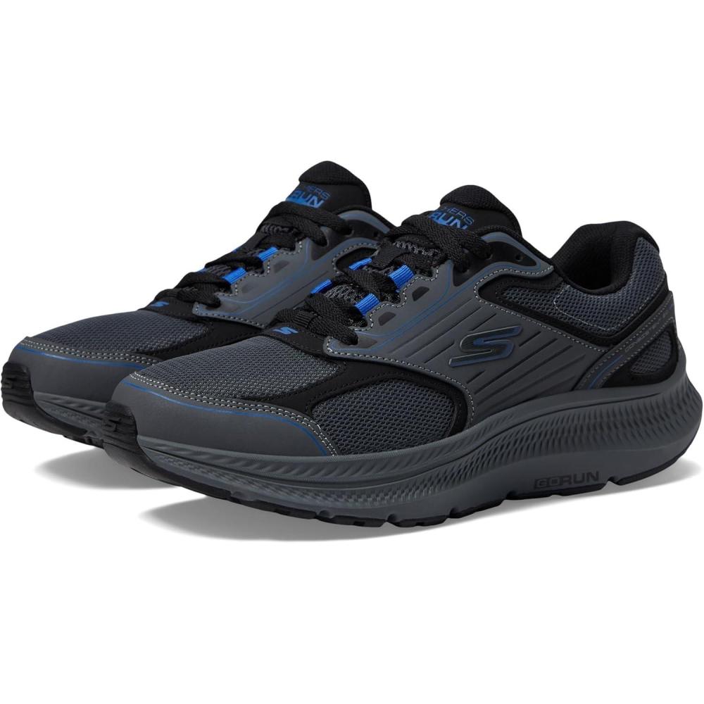 imageSkechers Mens Go Run Consistent 20 SneakerCharcoalBlue