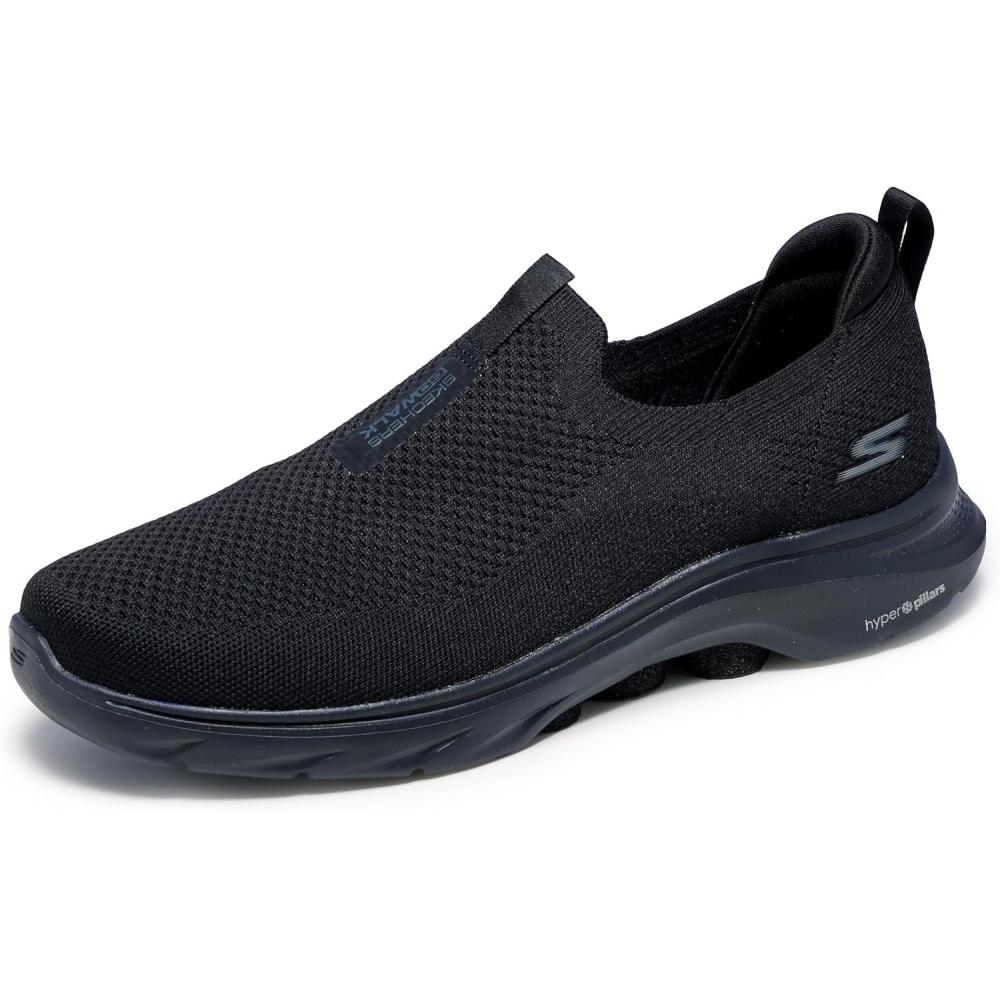 imageSkechers Mens Go Walk 7 SneakerBlackBlack