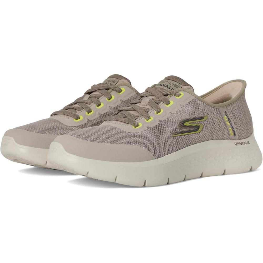 imageSkechers Mens Go Walk Flex Netro Hands Free Slipins SneakerTaupe