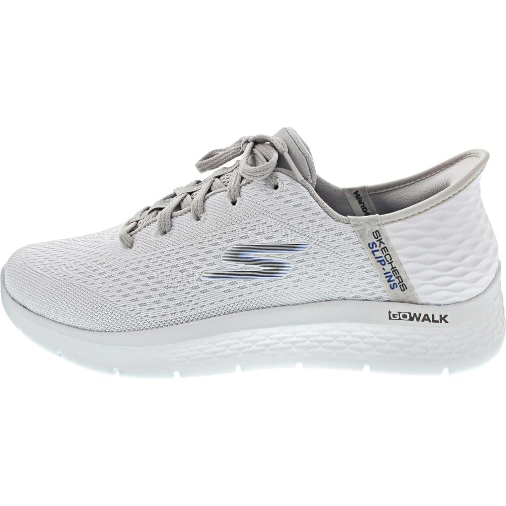 imageSkechers Mens Go Walk FlexNew World SneakerWhiteGrey