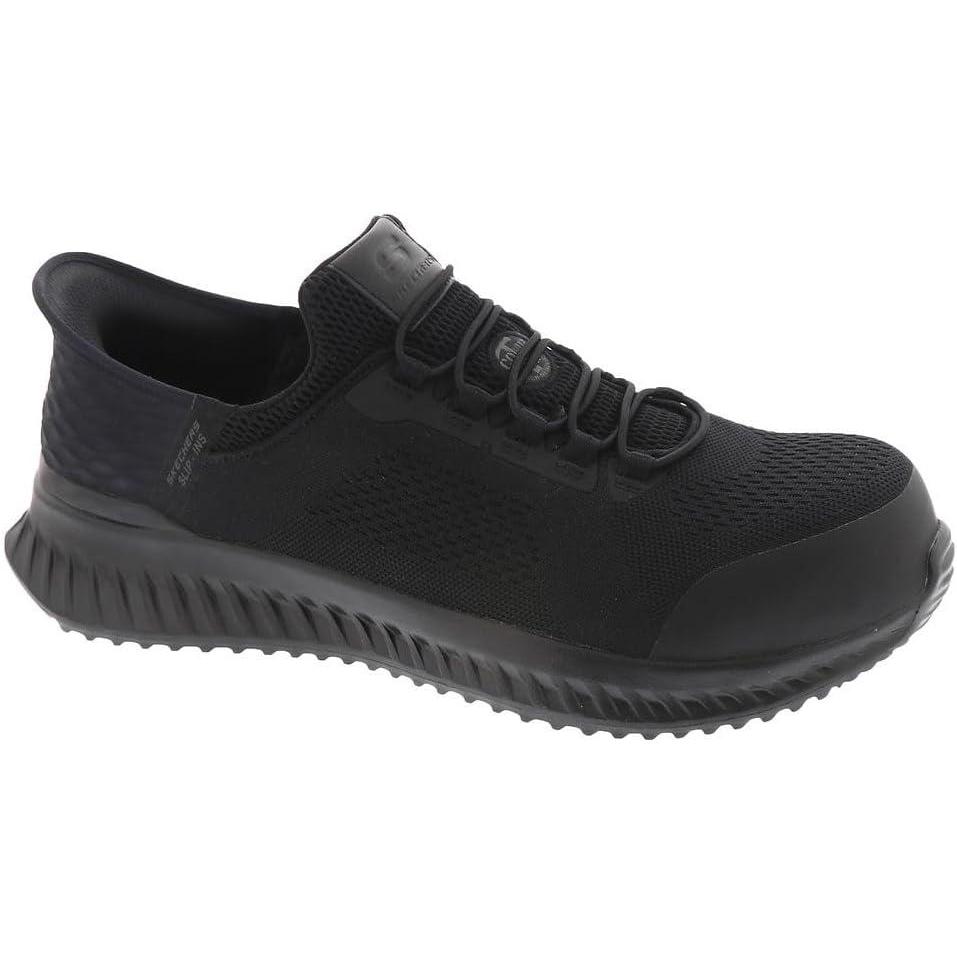 imageSkechers Mens Hands Free Slip ins Tilido Fletchit Comp ToeBlack