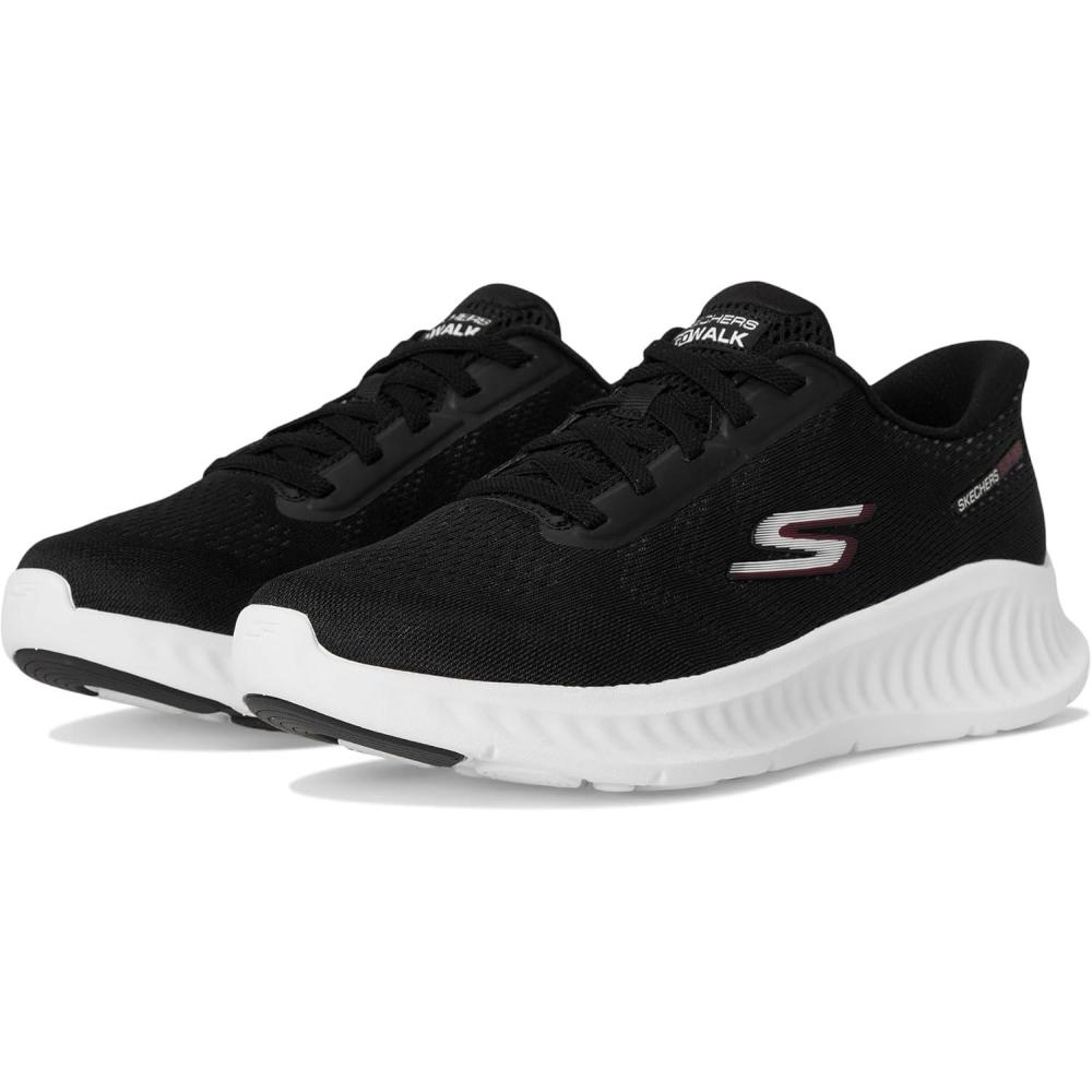 imageSkechers Mens Hands Free Slipins Go Walk NowPayton SneakerBlackWhite