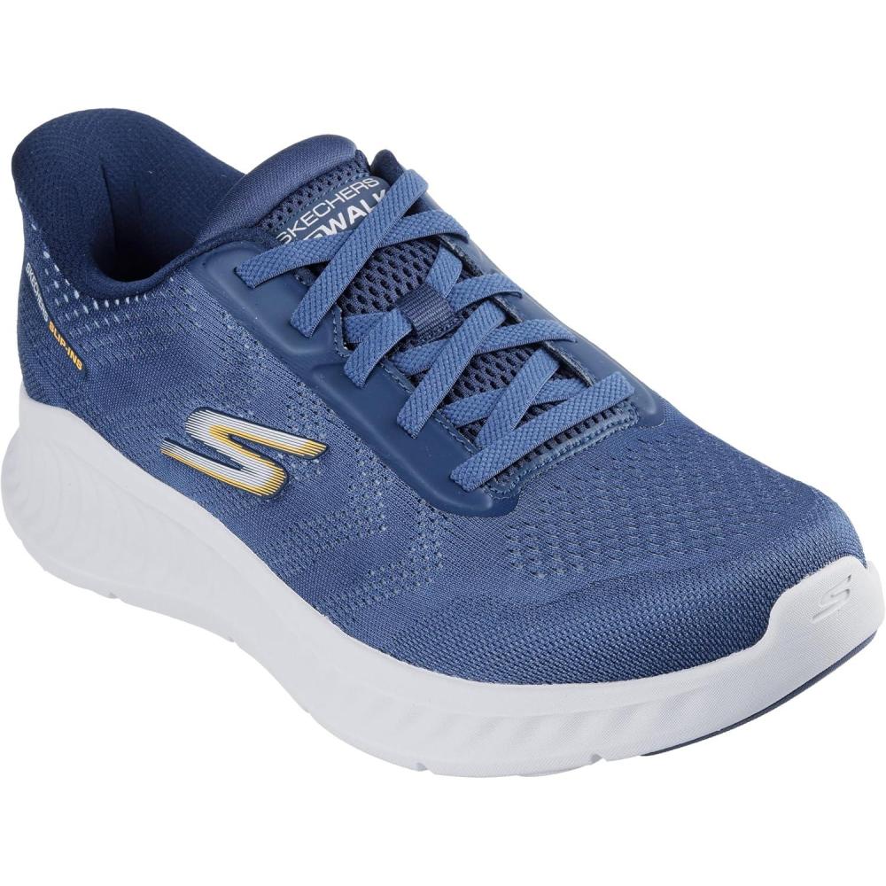 imageSkechers Mens Hands Free Slipins Go Walk NowPayton SneakerNavy