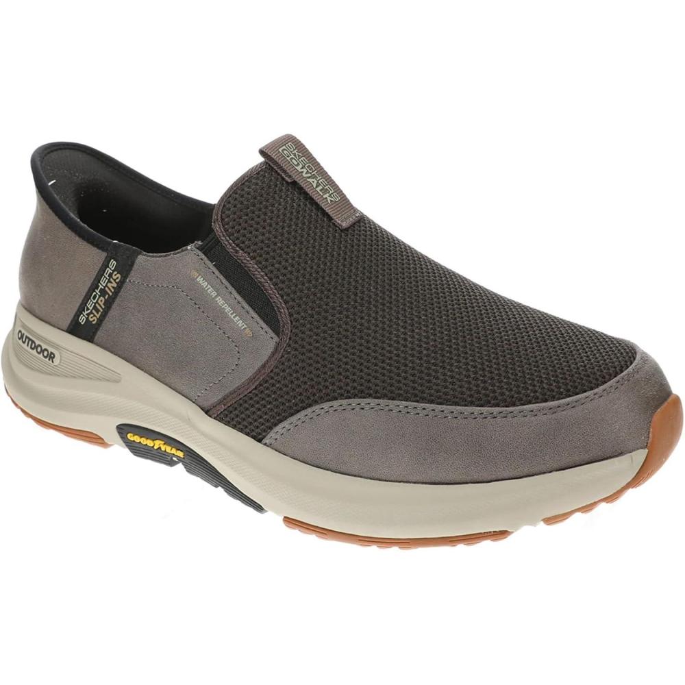 imageSkechers Mens Hands Free Slipins Go Walk OutdoorAndes Ii SneakerBrown