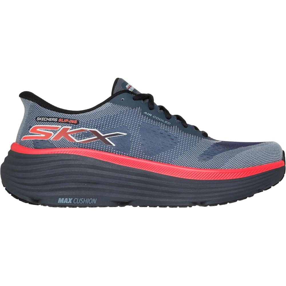 imageSkechers Mens Hands Free Slipins Max Cushioning EndeavourExciton SneakerSlate
