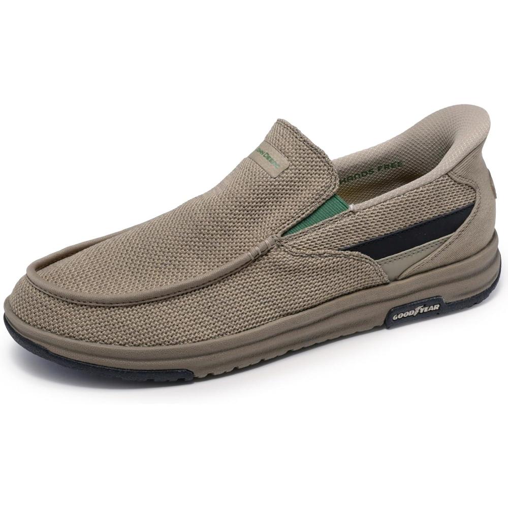 imageSkechers Mens John Deere Mesh Moc Toe Dual Gore Slipins Melson 20 Chaz LoaferTpe