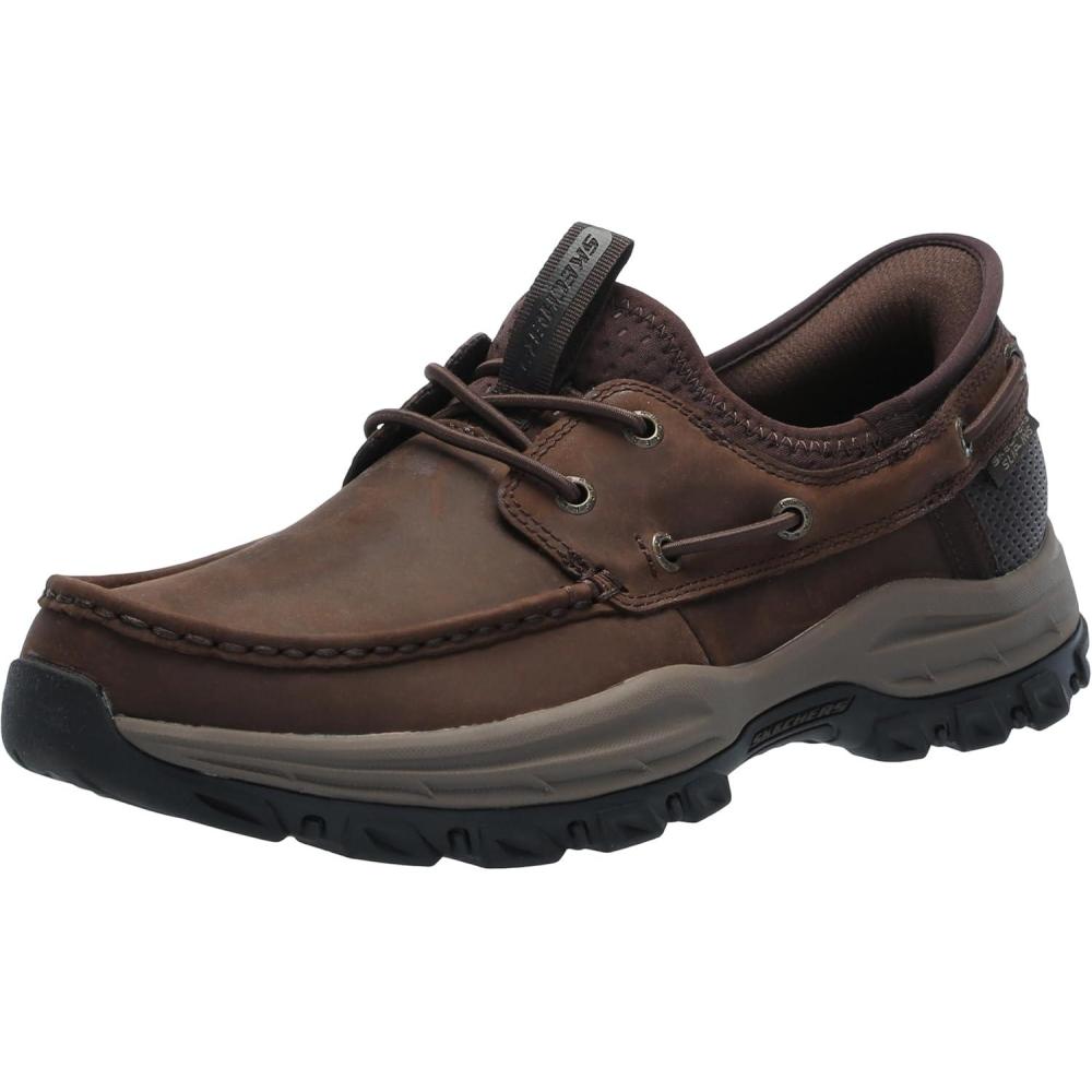 imageSkechers Mens KnowlsonShore Thing Hands Free Slipin MoccasinCocoa
