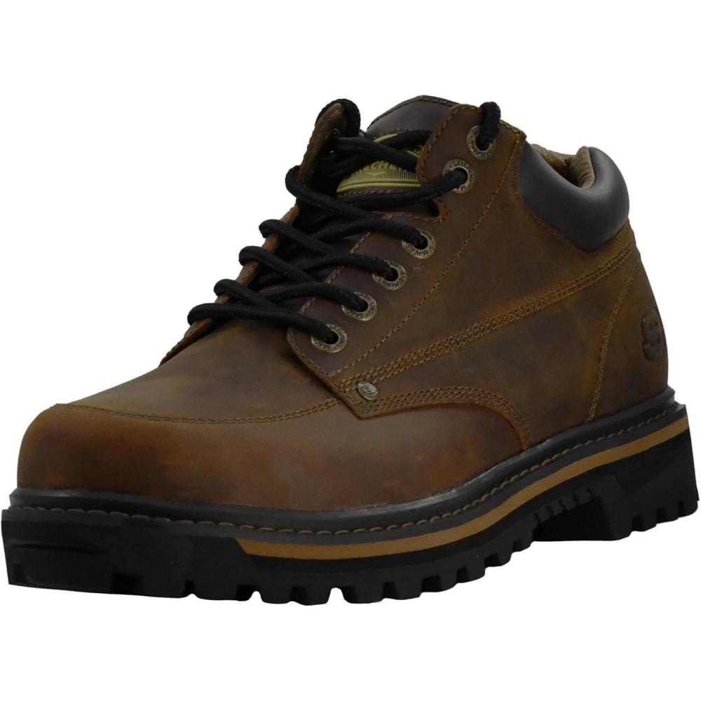 imageSkechers Mens Mariner Industrial ShoesDark Brown