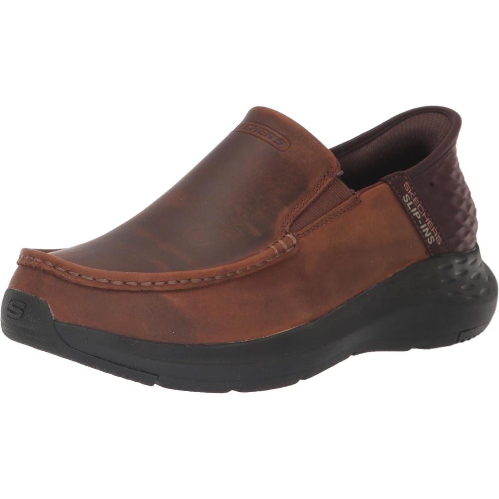 imageSkechers Mens Parson Oswin Slipin LoafersBrown