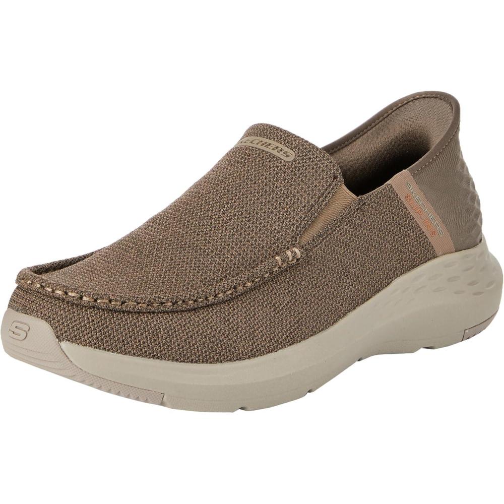 imageSkechers Mens Parson Ralven SlipOnTaupe