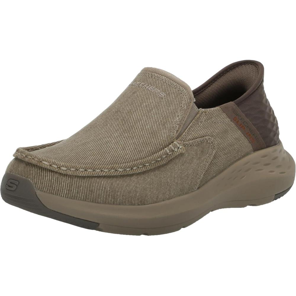 imageSkechers Mens ParsonDewitt Twin Gore Moc Toe SlipIn SneakersBeige