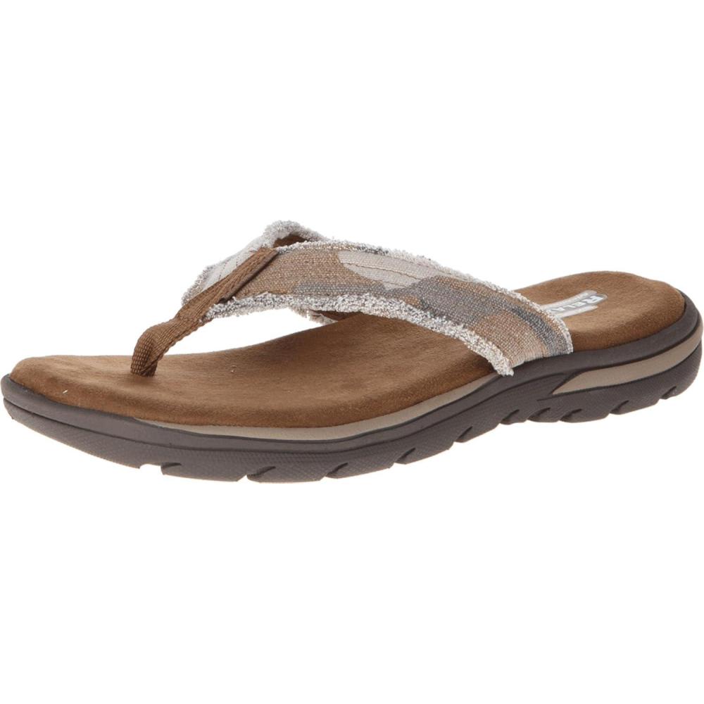 imageSkechers Mens Relaxed Fit Supreme Bosnia SandalBrown