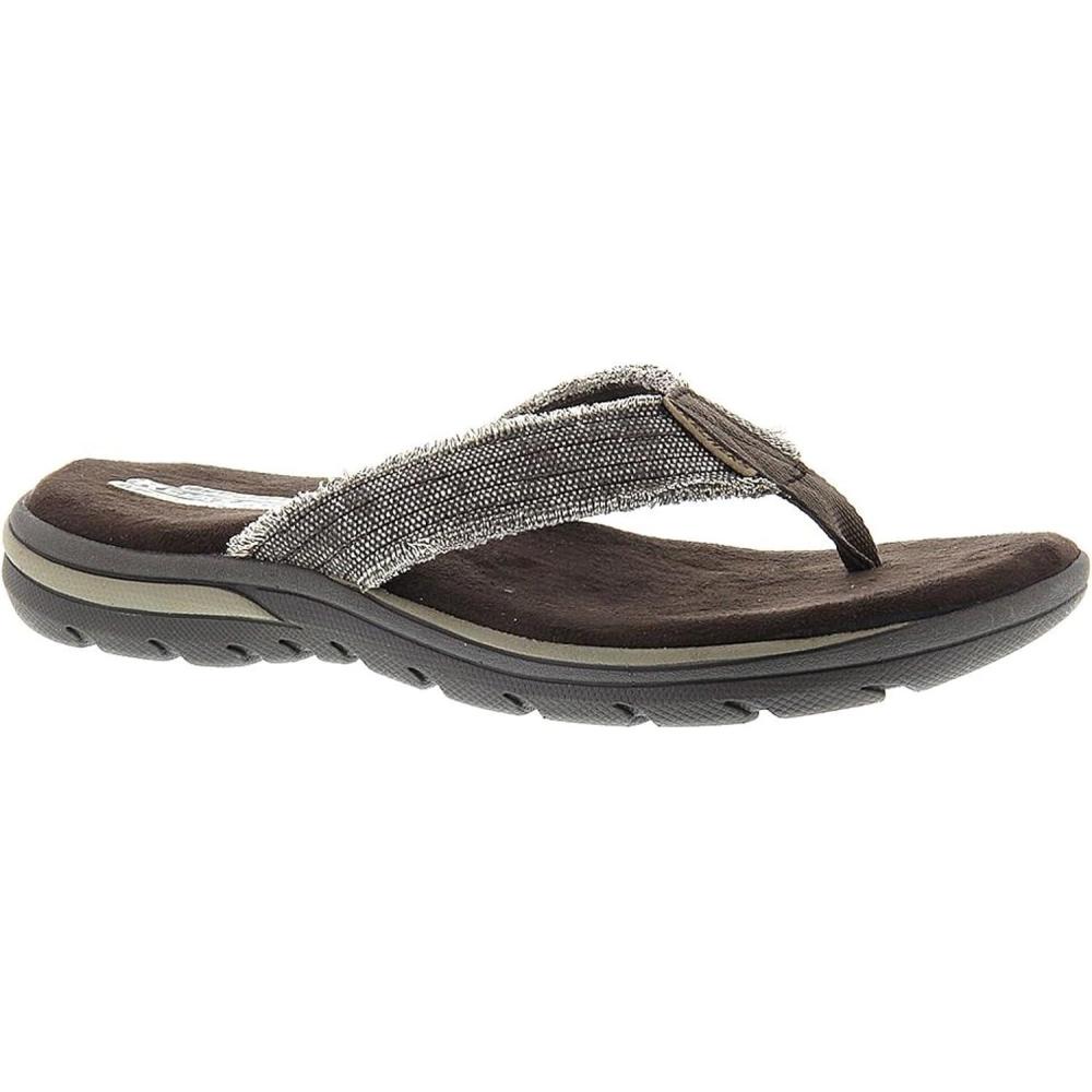 imageSkechers Mens Relaxed Fit Supreme Bosnia SandalChocolate