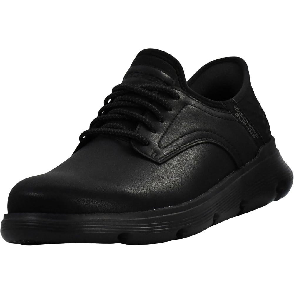imageSkechers Mens Slipins GarzaGervin Casual Slipon Shoes MoccasinBlack