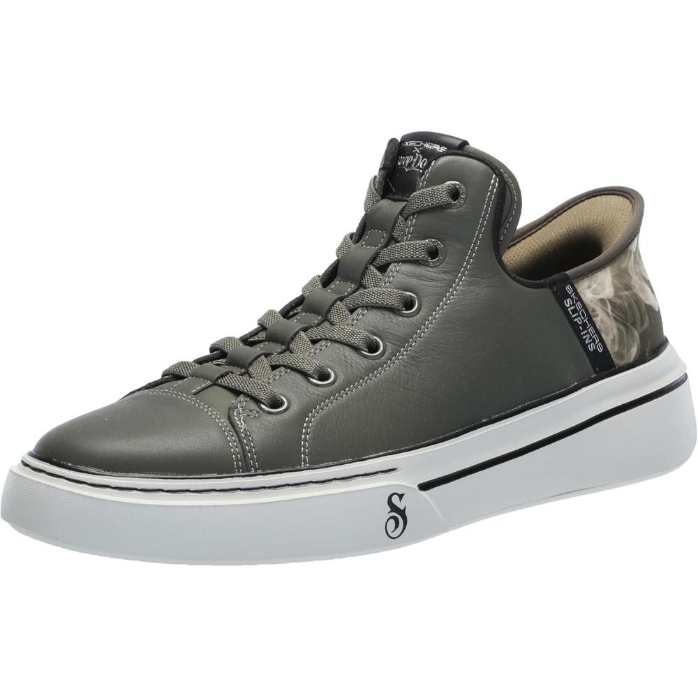 imageSkechers Mens Snoop DoggSnoop OneOg Hands Free Slipins SneakerOlive