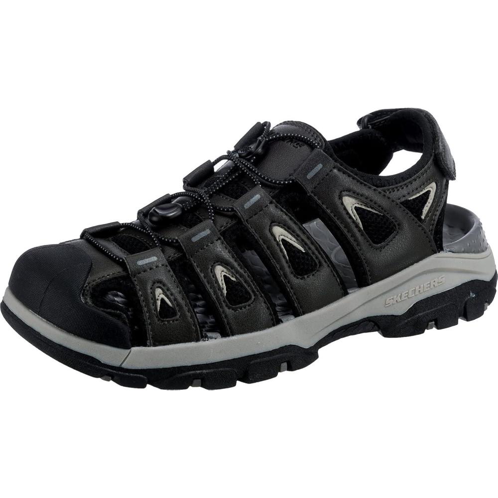 imageSkechers Mens TrresmenNorvick Fisherman SandalGrey