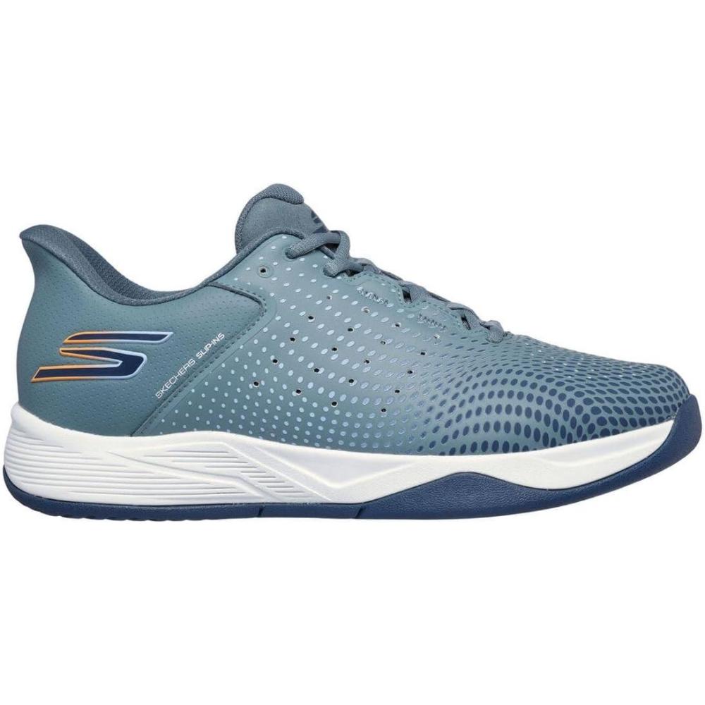 imageSkechers Mens Viper Court Reload Hands Free Slipins SneakerSlate
