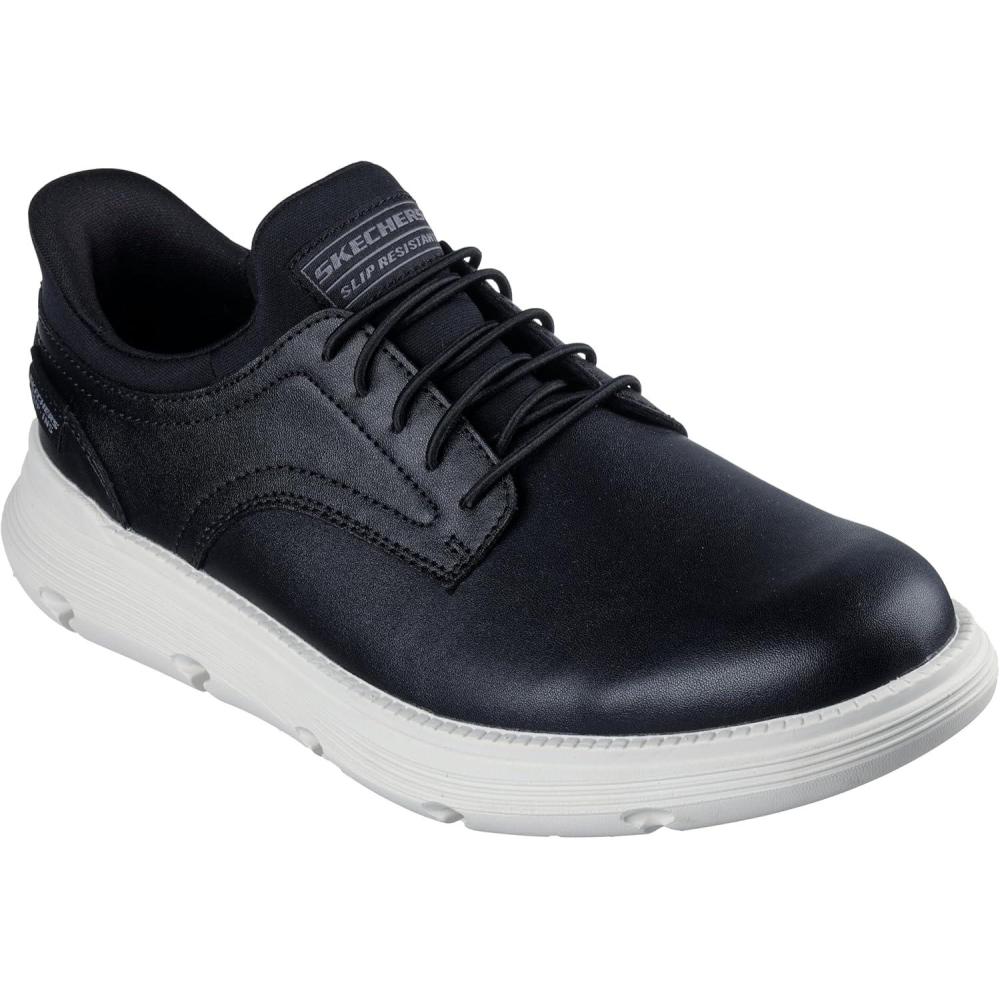 imageSkechers Mens Work Garza Sr Bungee Food Service ShoeBkw