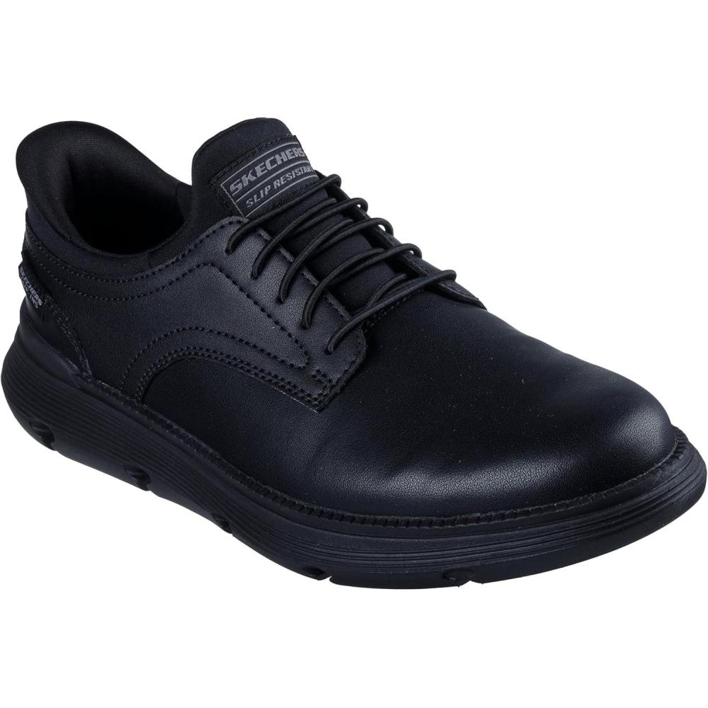 imageSkechers Mens Work Garza Sr Bungee Food Service ShoeBlack