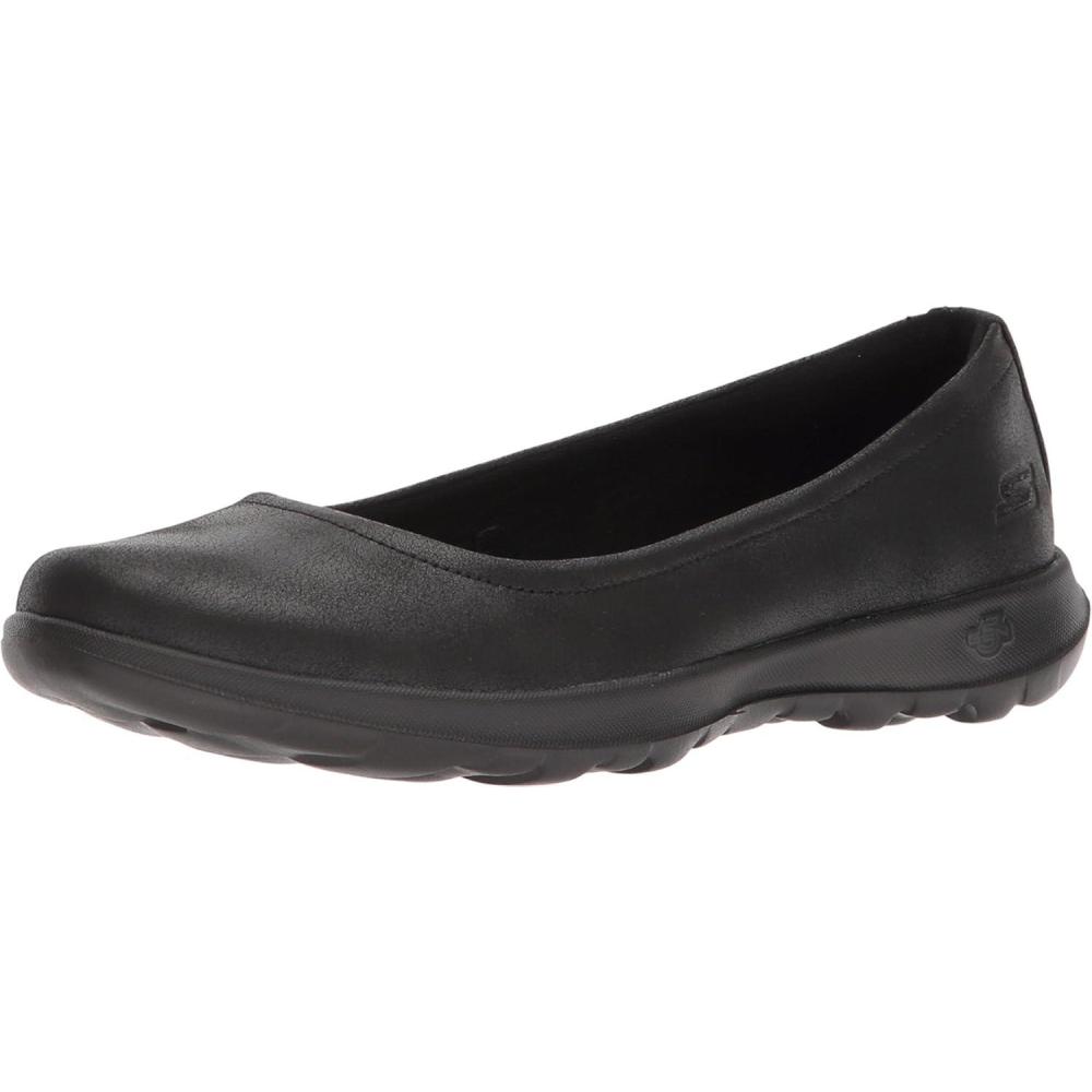 imageSkechers UnisexAdult Go Walk Lite15395 Ballet FlatBlack