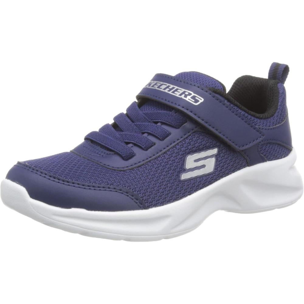 imageSkechers UnisexChild Dynamatic SneakerNavy 1