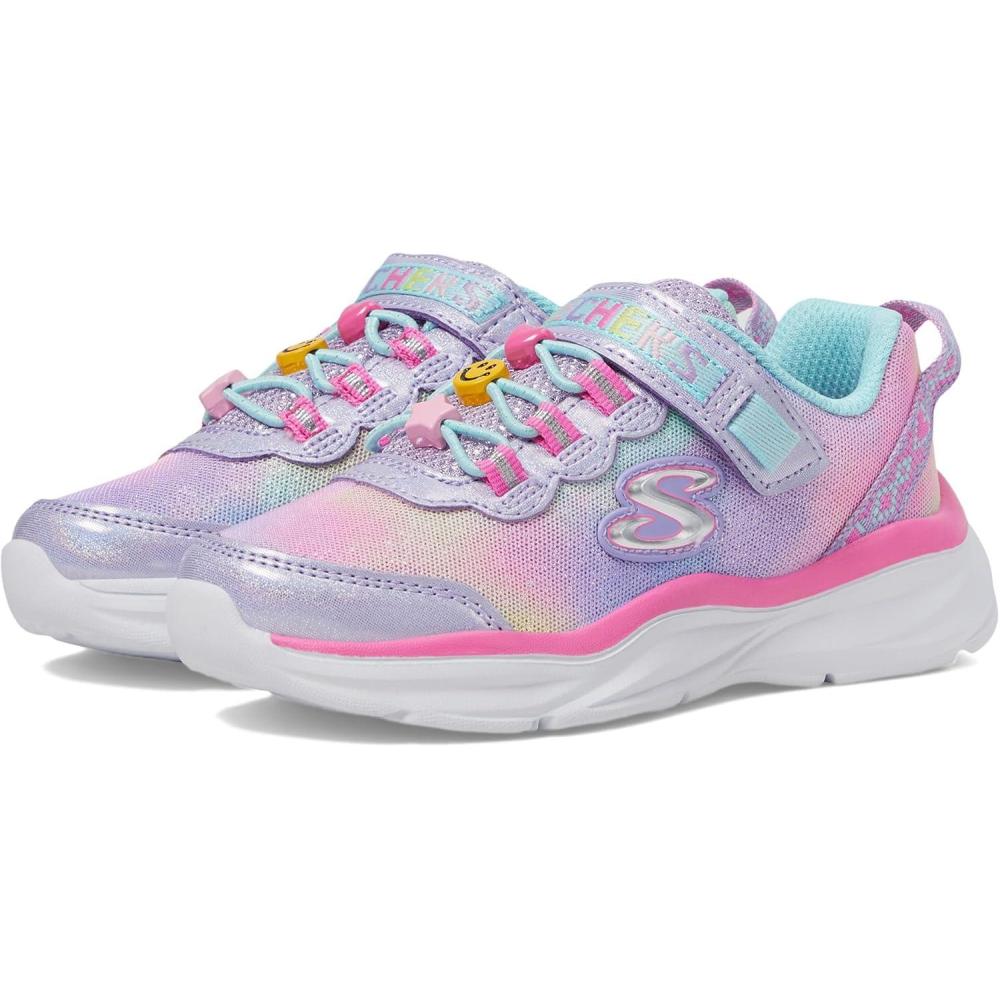 imageSkechers UnisexChild Power JamsSkech Friends SneakerLavenderMulti