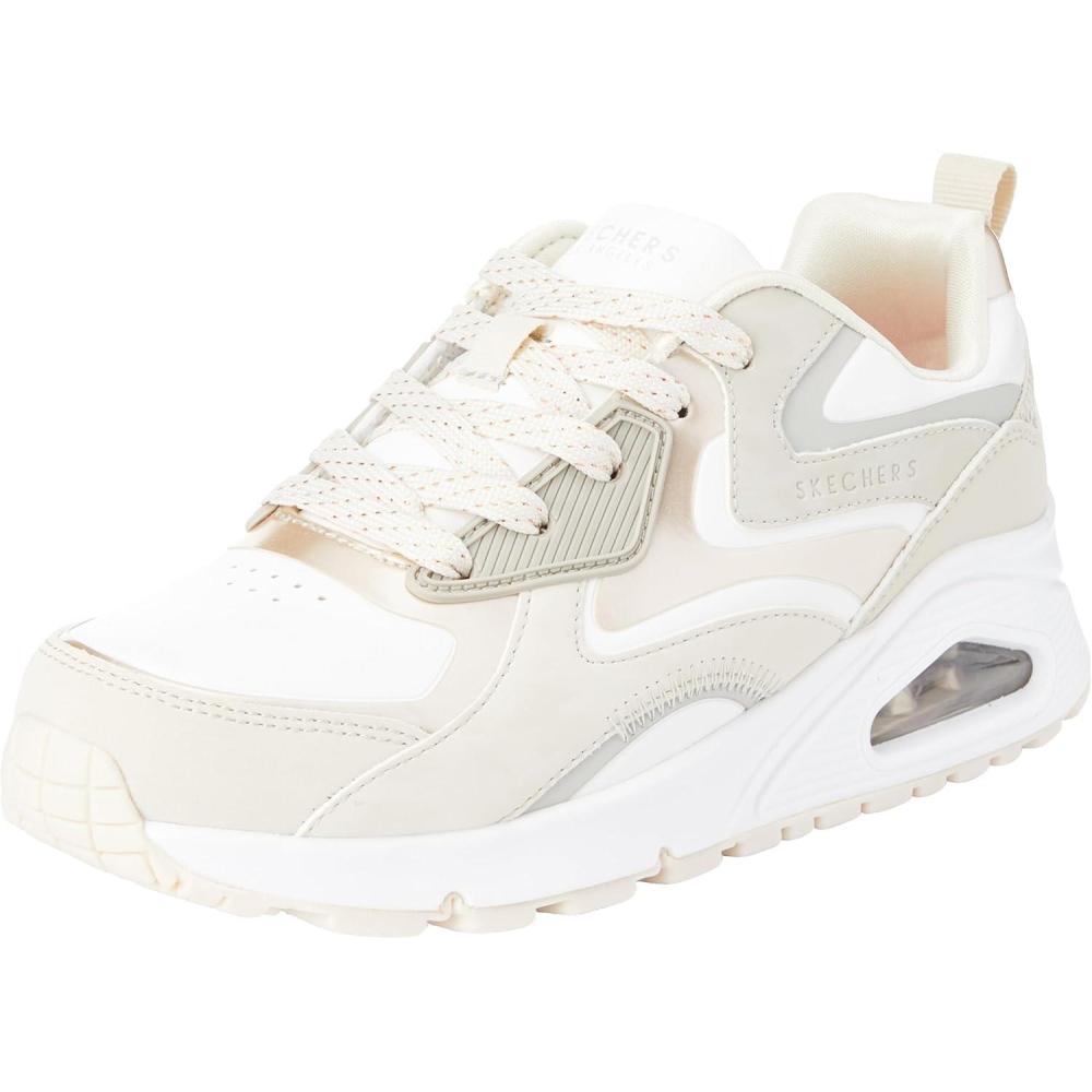 imageSkechers UnisexChild Uno Gen1Shimmer Away SneakerNatural