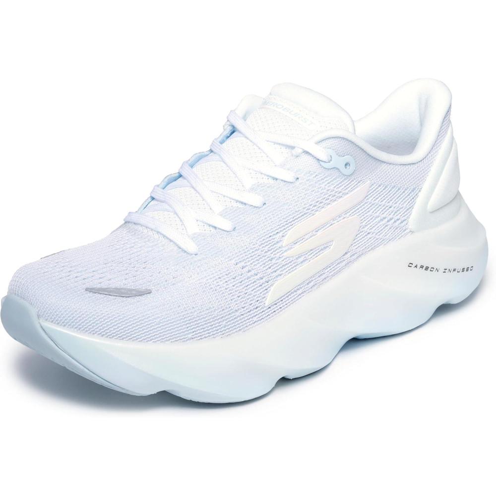 imageSkechers Womens Aero Burst SneakerWhiteLight Blue