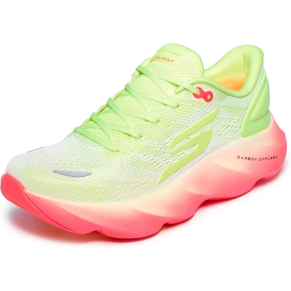 imageSkechers Womens Aero Burst SneakerWhiteYellow