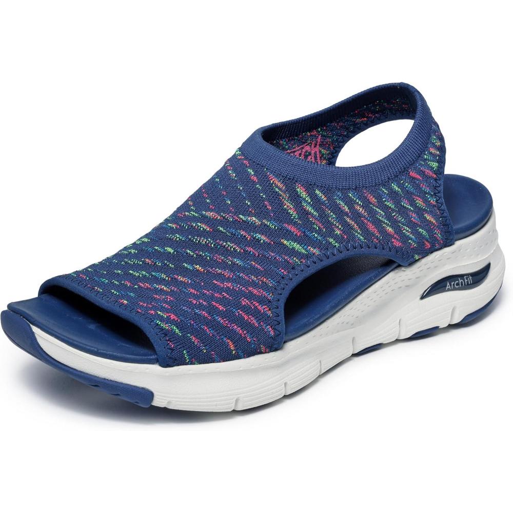 imageSkechers Womens Arch FITCatchy WaveNavy Multi