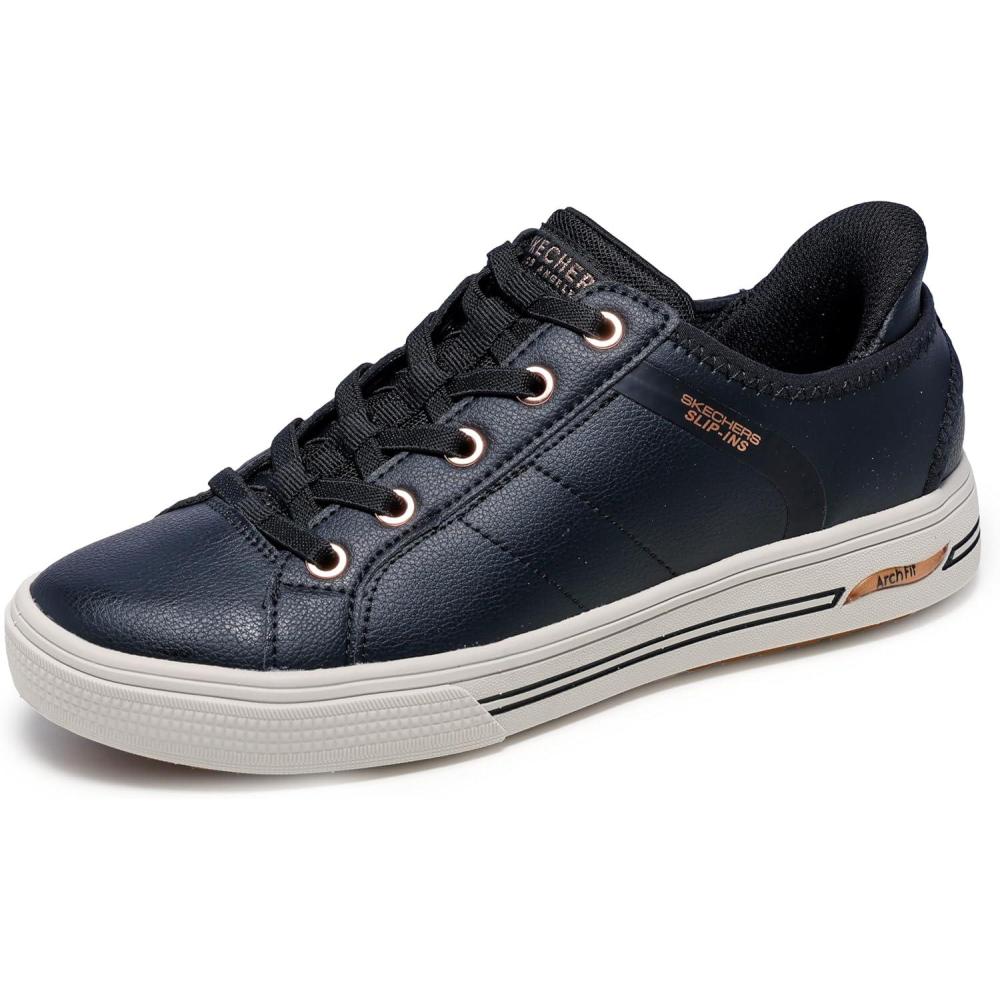 imageSkechers Womens Arch Fit ArcadeEasen Hands Free Slipins SneakerBlack