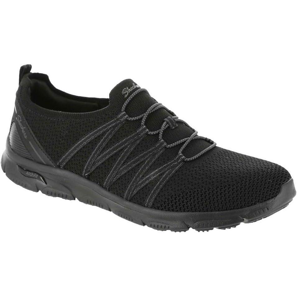 imageSkechers Womens Arch Fit SunnyCreative Pass SneakerBlack